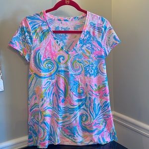 Lilly Pulitzer Etta V-neck Top